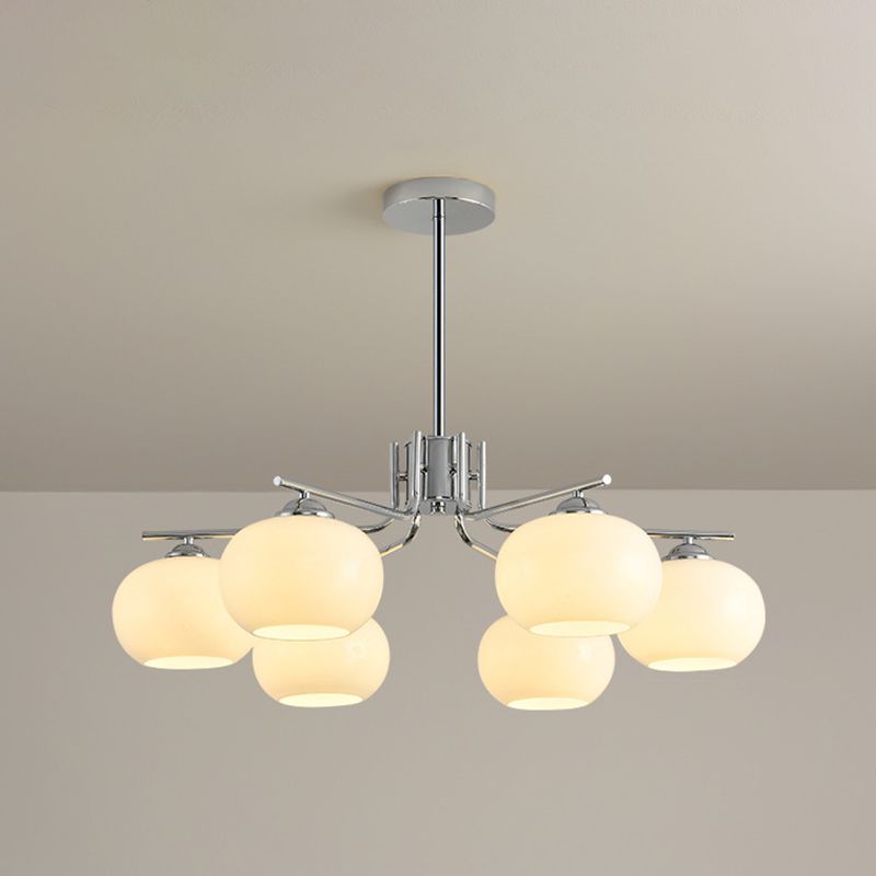Valentina Pendant Light Semi-Circular Modern, Metal/Glass, Gold/Nickel, Dining Room - Neutralighting