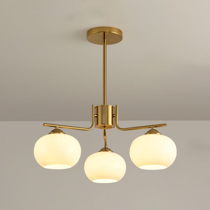 Valentina Pendant Light Semi-Circular Modern, Metal/Glass, Gold/Nickel, Dining Room - Neutralighting