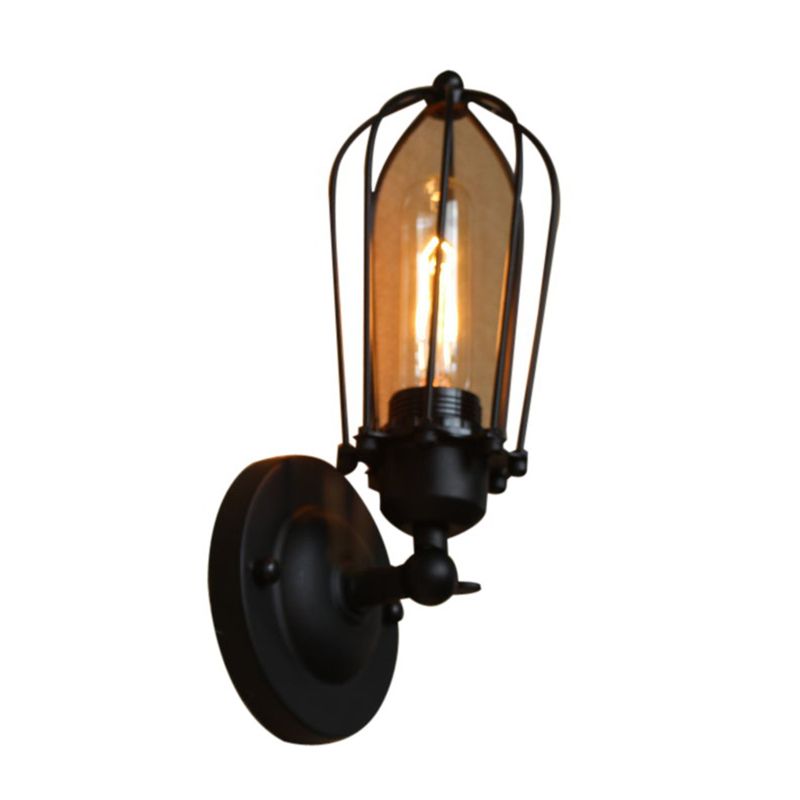 Silva Vintage Iron Wall Lamp, Black/Rust/Bronze/Gold/Silver - Neutralighting