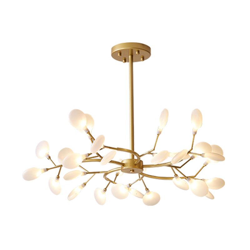 Olivia Unique Branch Firefly Sputnik Art Deco Chandelier - Neutralighting