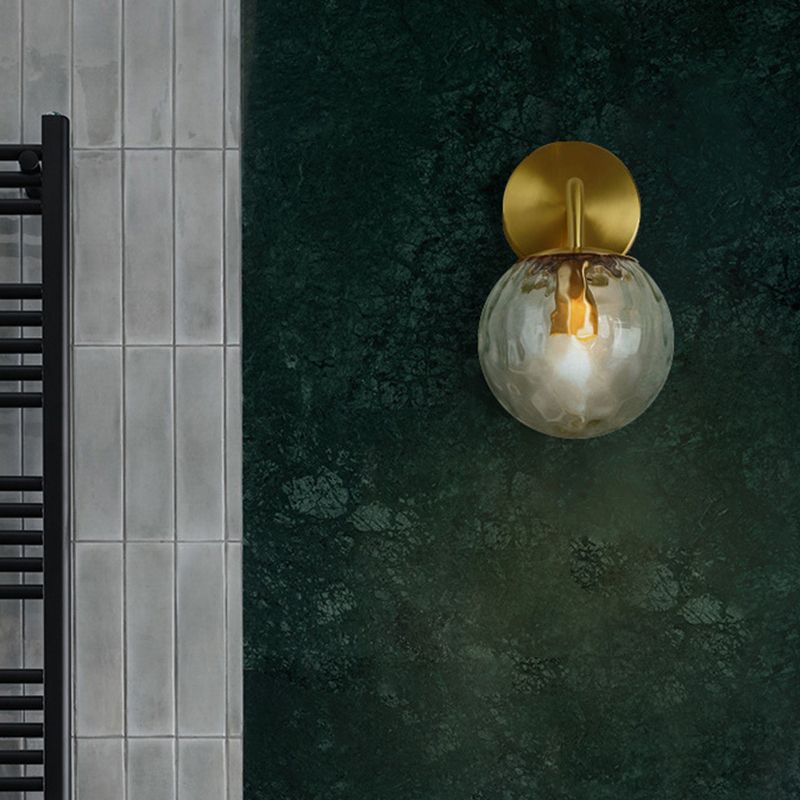 Valentina Vintage Clear Bubble Dresser Wall Lamp - Neutralighting