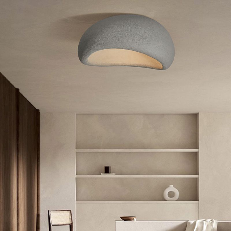 Avi Flush Mount Ceiling Light Modern, Resin Dining Room - Neutralighting