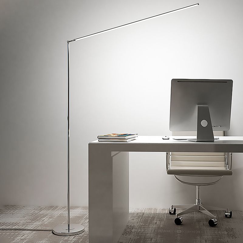 Louise Modern Steamline Minimalist linear Floor Lamp, 2 Color - Neutralighting