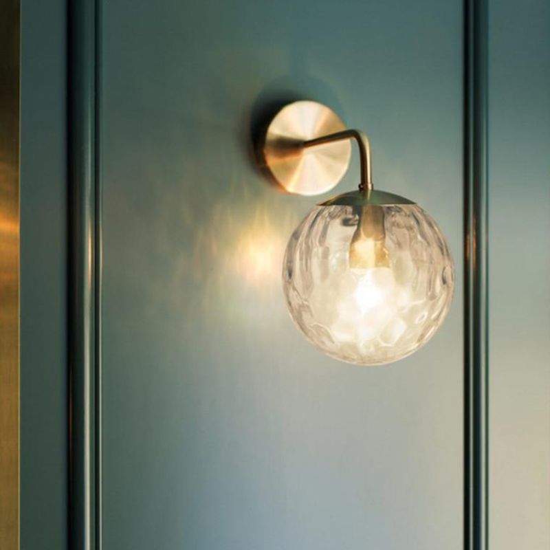 Valentina Vintage Clear Bubble Dresser Wall Lamp - Neutralighting