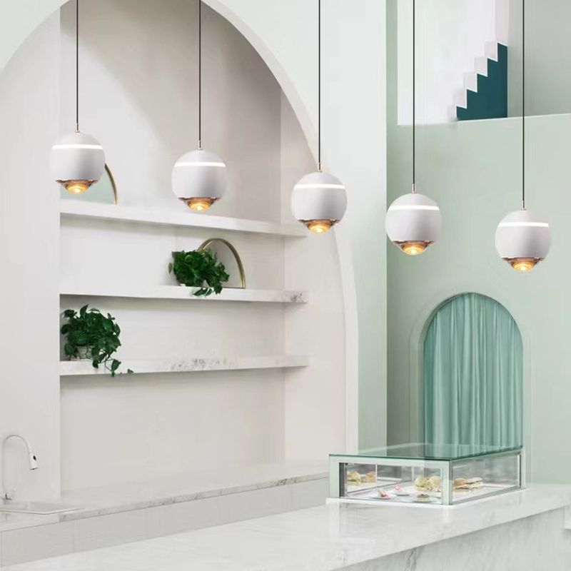 Valentina Modern Round LED Pendant Light, Kitchen Island - Neutralighting