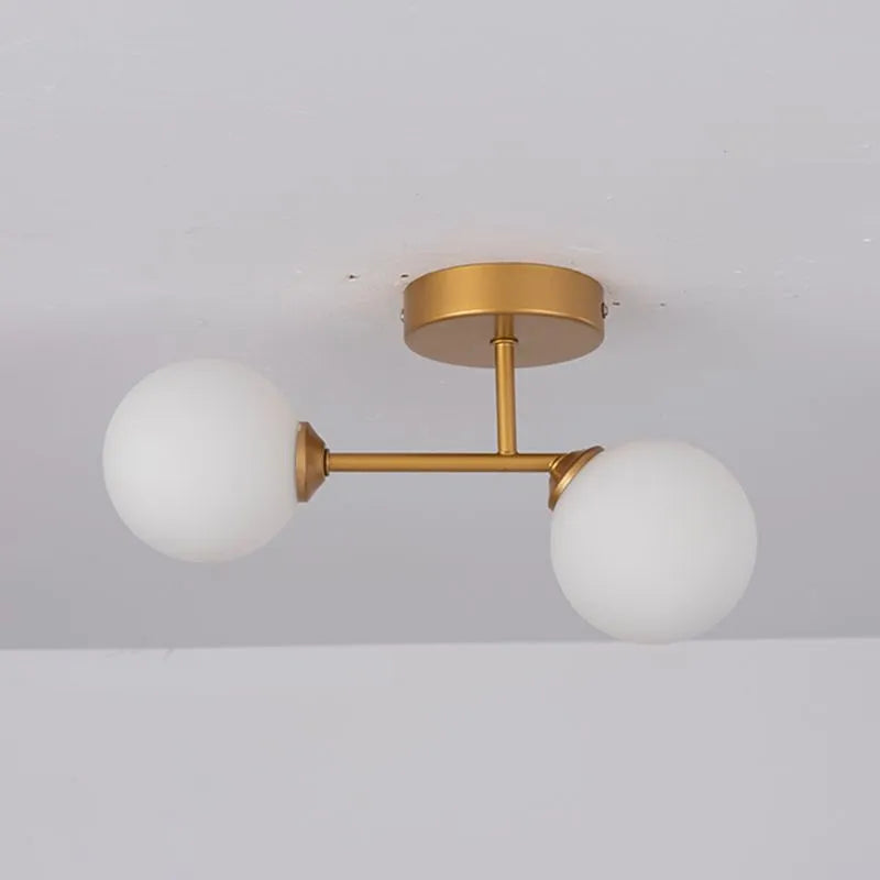 Valentina Semi-Flush Mount Ceiling Light, 2 Color - Neutralighting