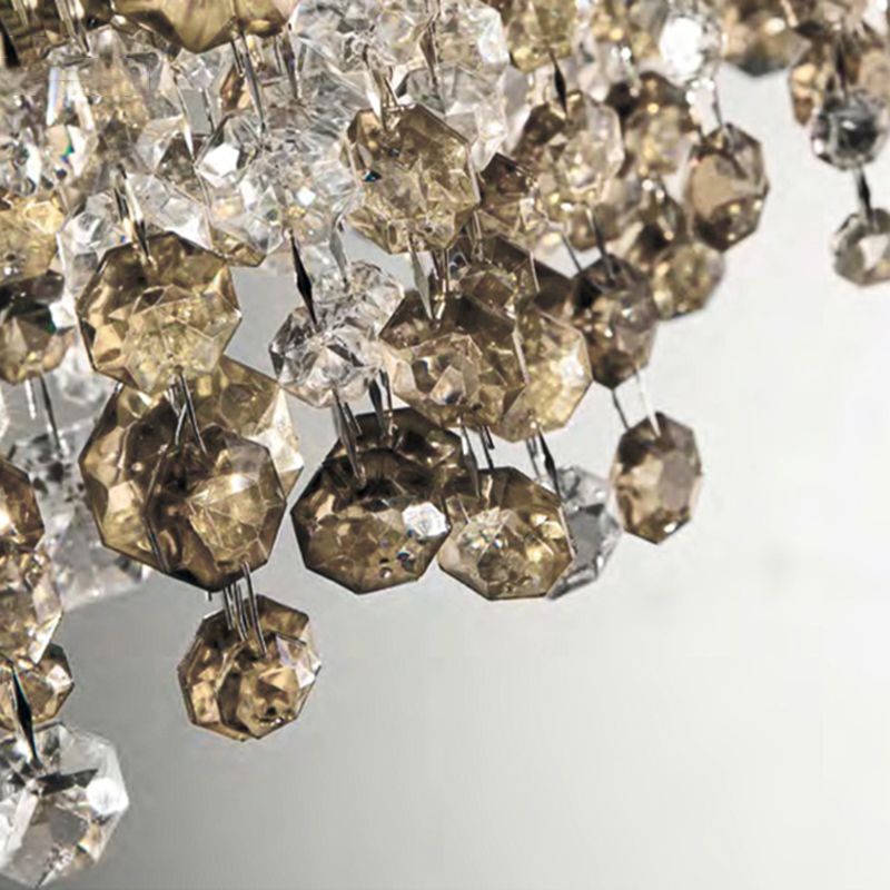 Kristy Modern Crystal Pendant Light Black/White/Brown/Gold - Neutralighting