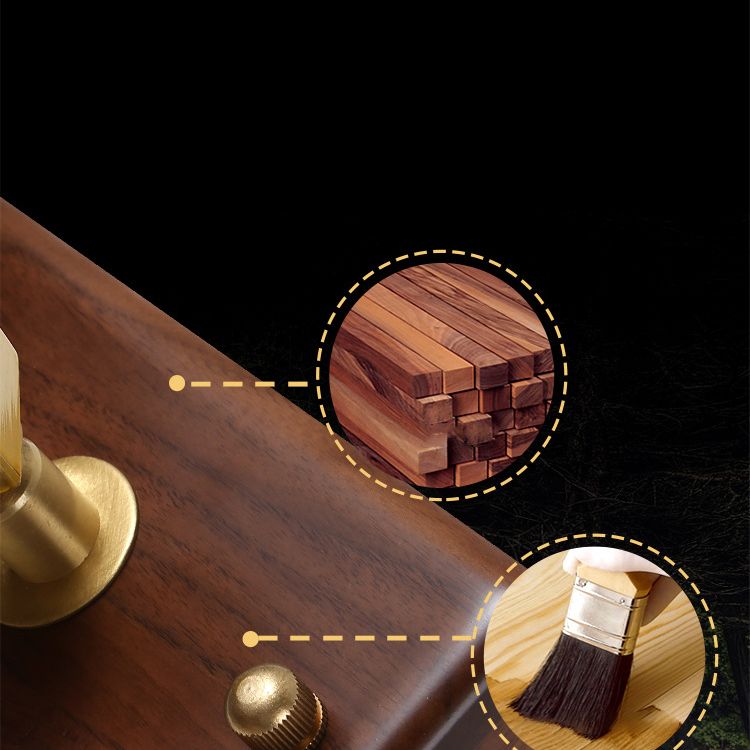 Muto Vanity Rotatable Mirror Front Vanity Wall Lamp, Wood - Neutralighting