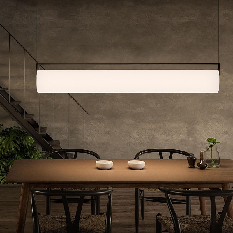 Arisha Desinger Cylindrical Shape Linear Pendant Light - Neutralighting