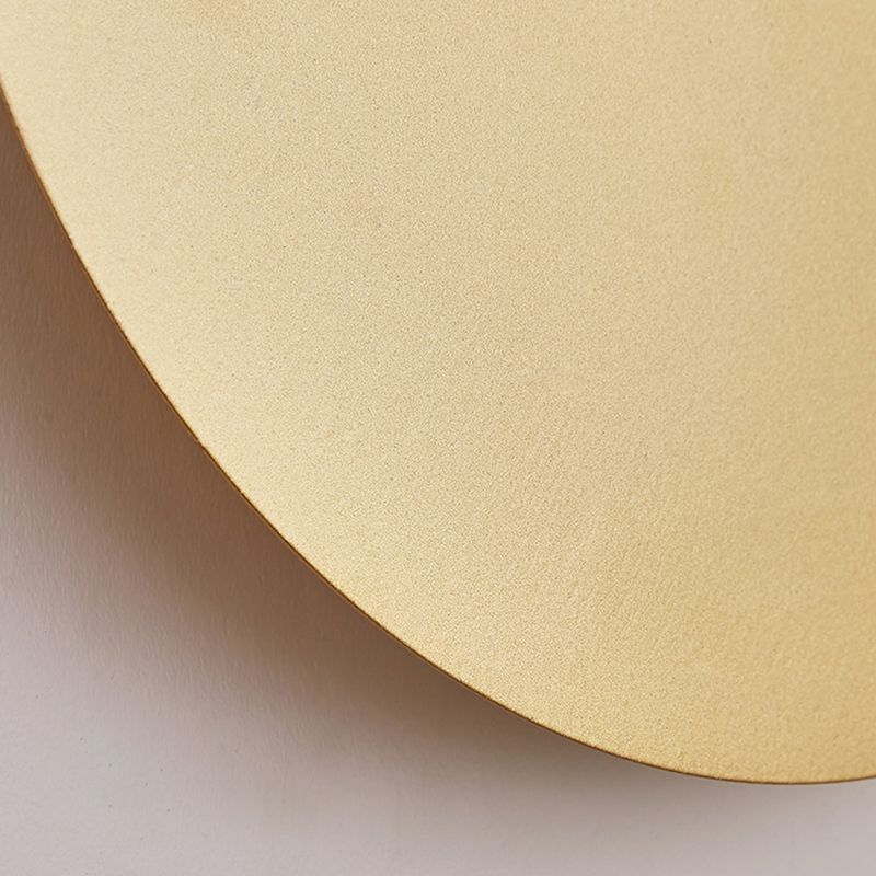 Arisha Minimalist Round Wall Mounted Lamp, Metal, Bedside/Living Room - Neutralighting