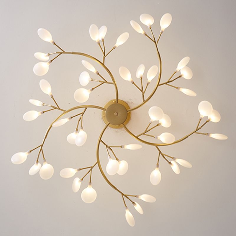 Olivia Unique Branch Firefly Sputnik Art Deco Chandelier - Neutralighting