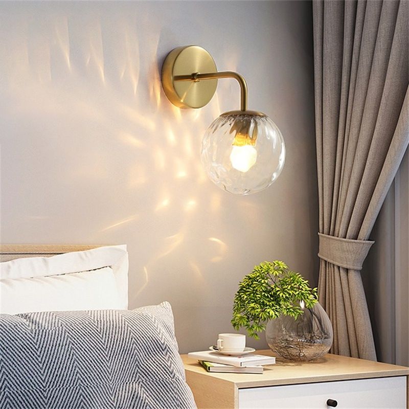 Valentina Vintage Clear Bubble Dresser Wall Lamp - Neutralighting