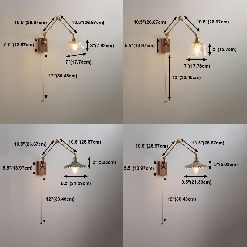 Muto Wall Lamp Modern, Folding Adjustable Metal, Study Room - Neutralighting