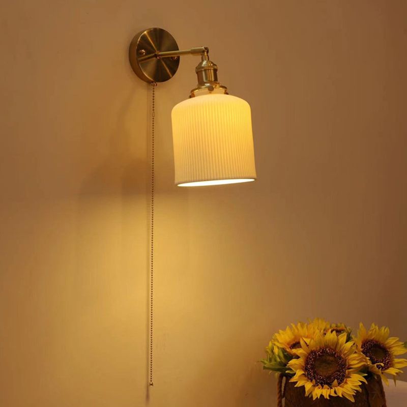 Arisha wrinkles Nordic Modern Dresser Wall Lamp - Neutralighting
