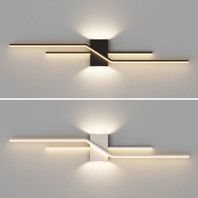 Arisha Minimalist Linear Metal Vanity Wall Light - Neutralighting