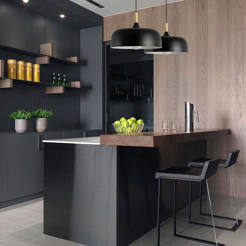 Aria Modern Pendant Light Dome Macaron Dining Room - Neutralighting