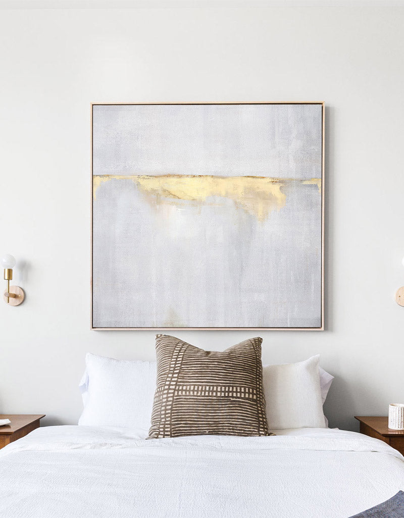 Abstract Sea Painting On Canvas