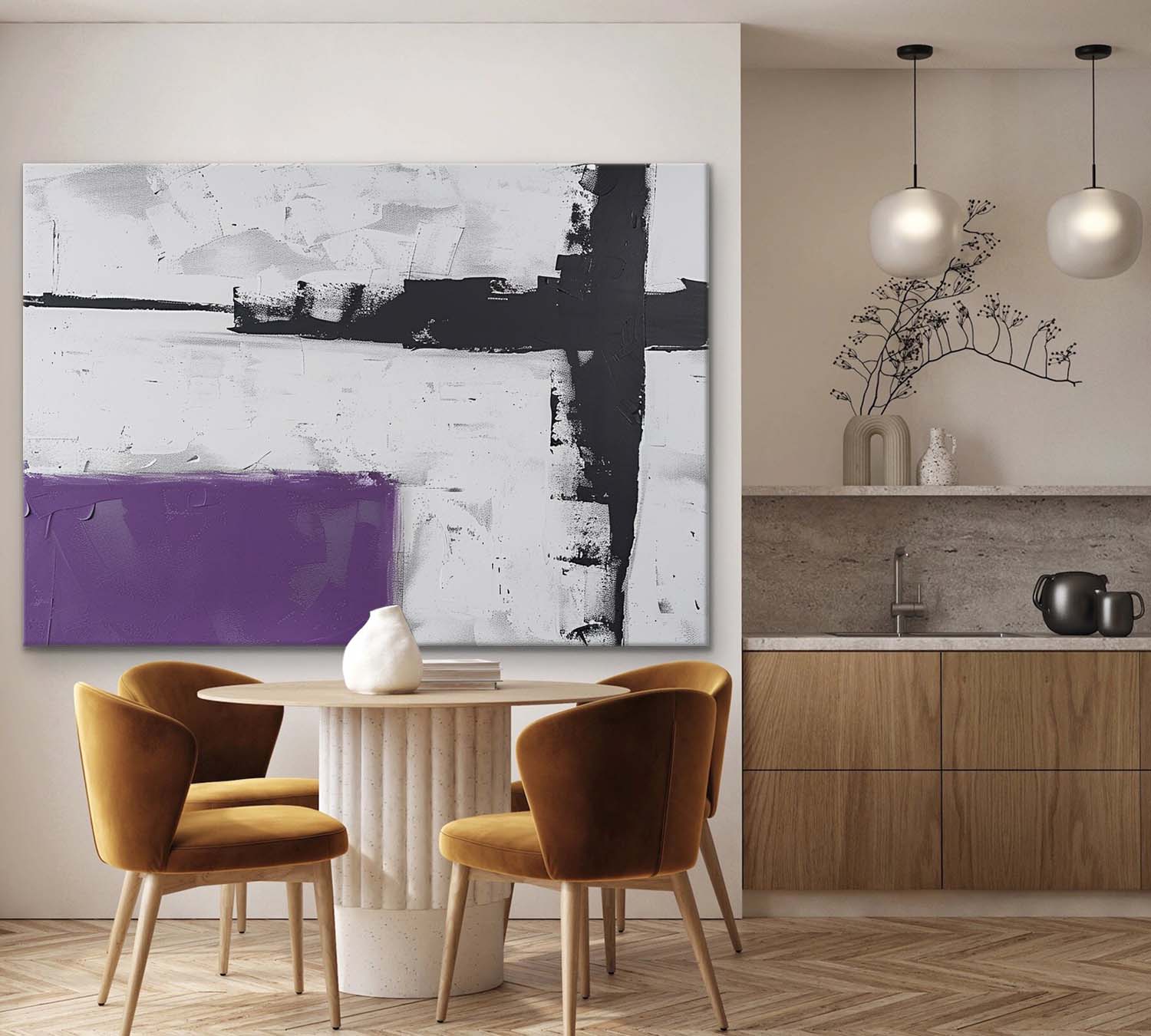 Contemporary Minimalist Art MA115 - Neutralighting