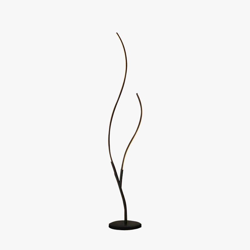 Louise Modern Simple Floor Lamp, Black & White - Neutralighting