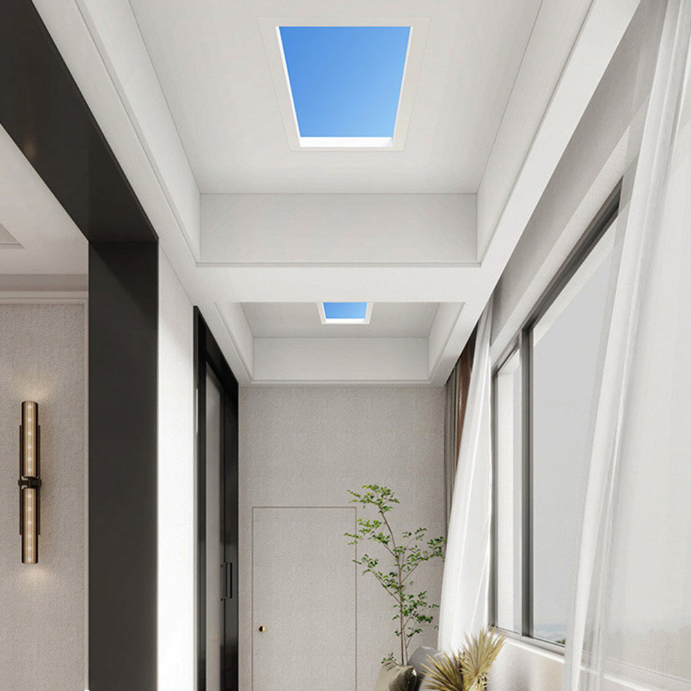 Arisha Modern Remote Control Flush Mount Ceiling Light, Black - Neutralighting