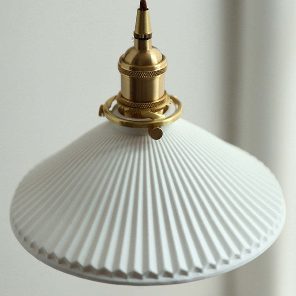 Muto Vintage Dome Ceramic/Wood Wall Lamp, Walnut/Wood/Clear - Neutralighting