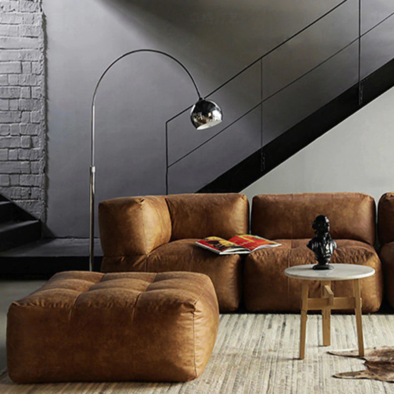 Mira Macaron Modern Fishing Arc Floor Lamp - Neutralighting