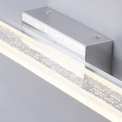 Arisha Modern Rectangular Metal Modern Wall Lamp, Silver - Neutralighting