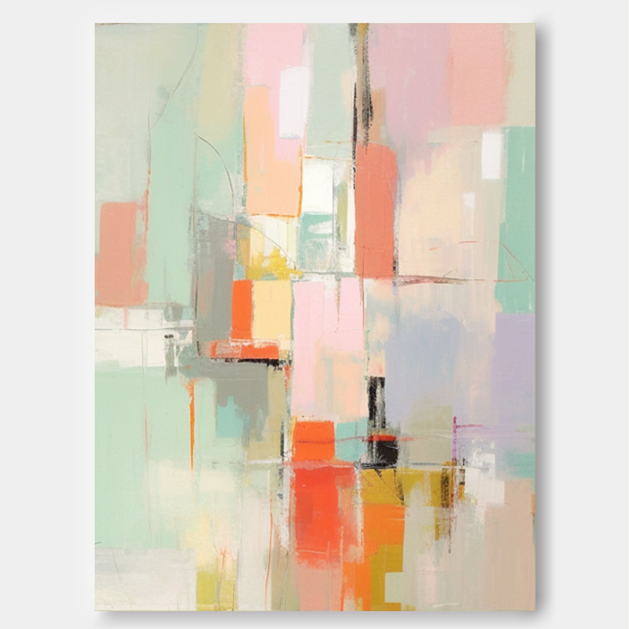 Wall Art Understated Elegant Abstract Geometric