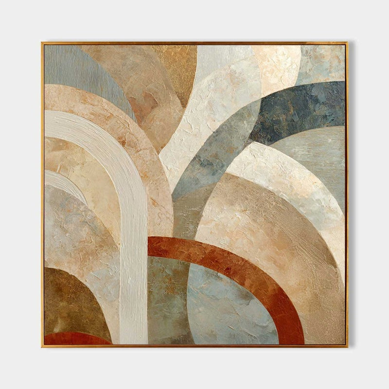 Wall Art Abstract Geometric Painting