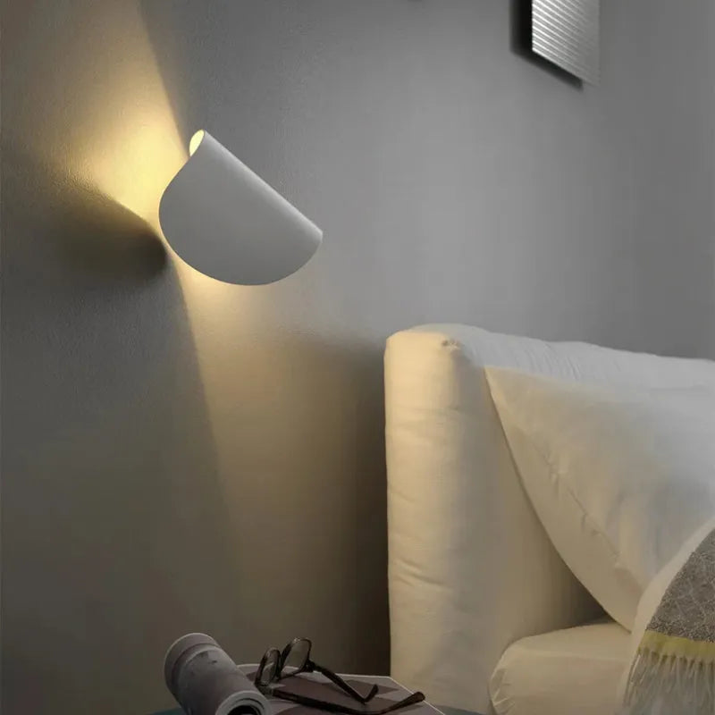 Myra LED Wall Reading Lamp 360° Rotatable, Bedside & Living Room - Neutralighting