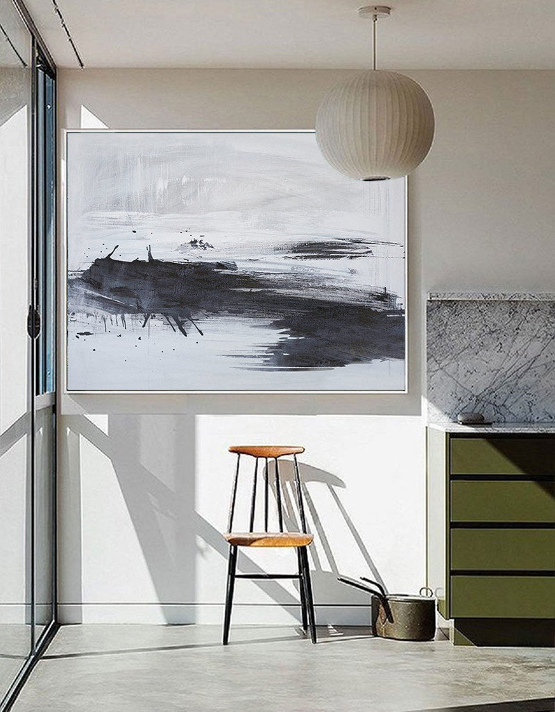 Minimalist Beach Painting
