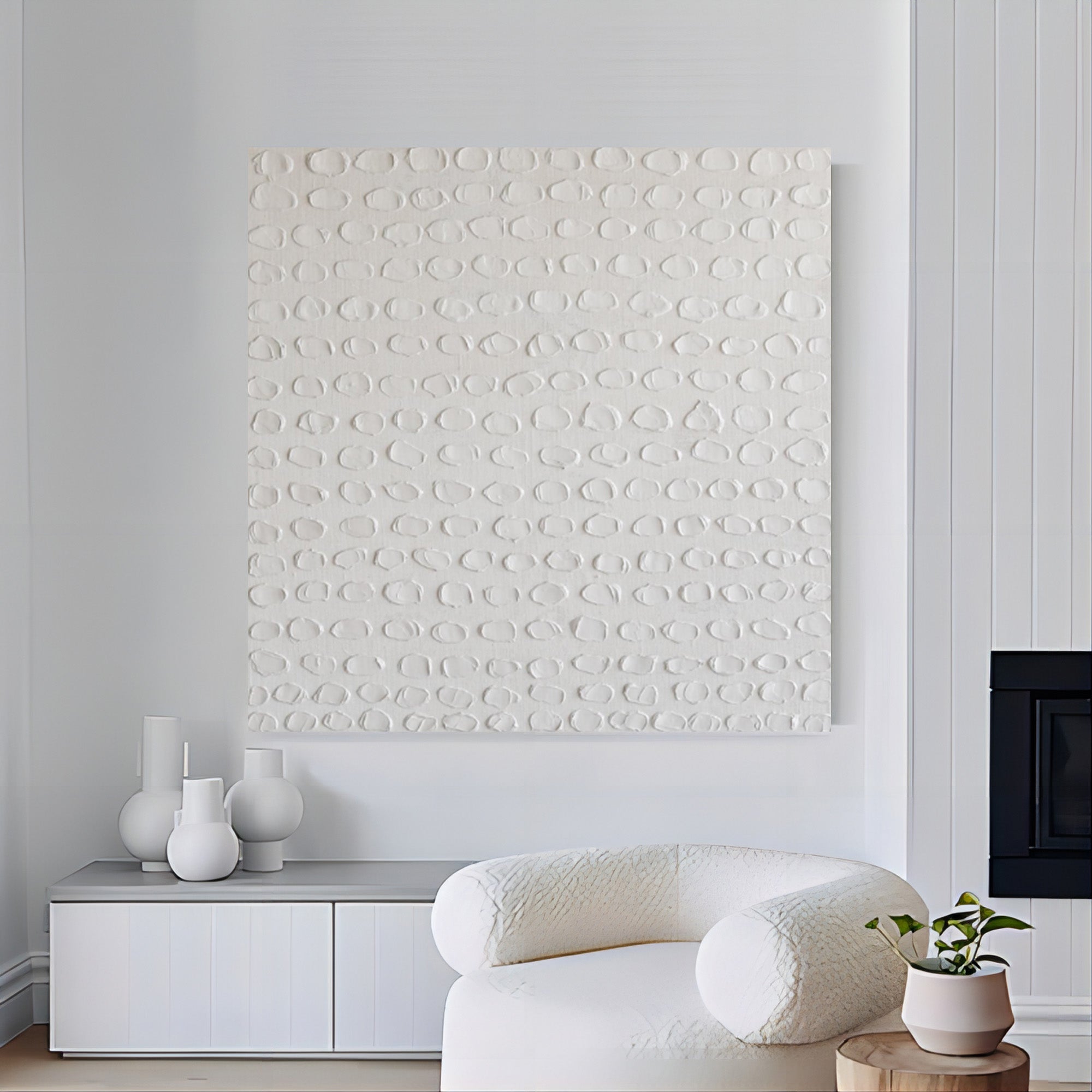 Plaster Art Texture Painting SG059 - Neutralighting