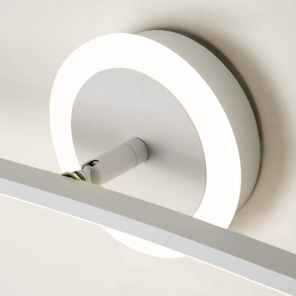 Arisha Modern Linear Metal Wall Lamp, White - Neutralighting