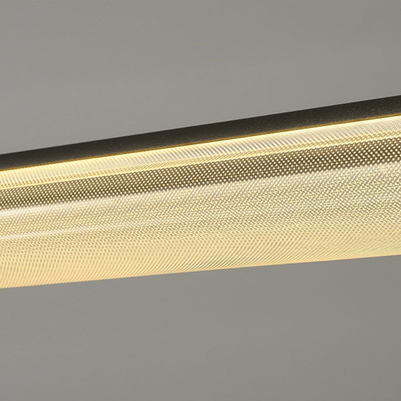 Arisha Modern LED Pendant Light Clear Metal Tea/Dining/Living Room - Neutralighting