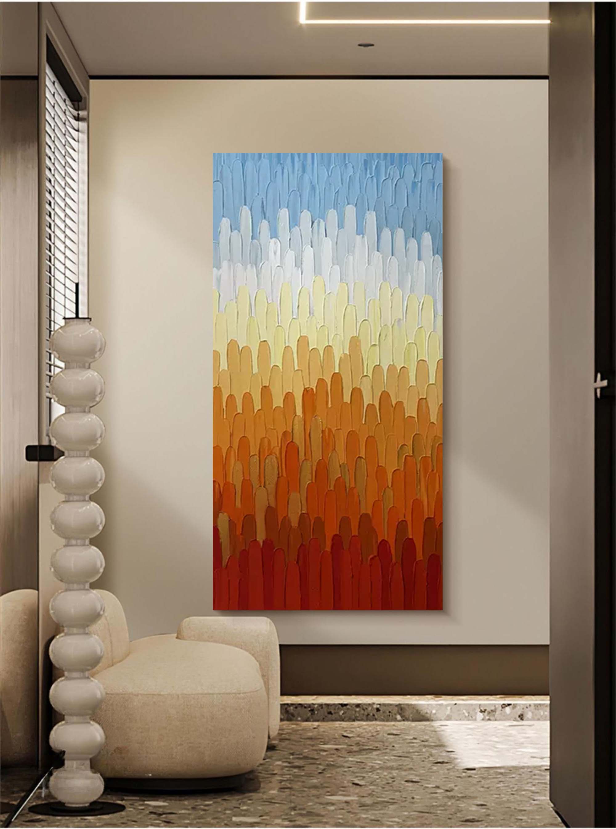 Abstract Canvas Art AB108 - Neutralighting