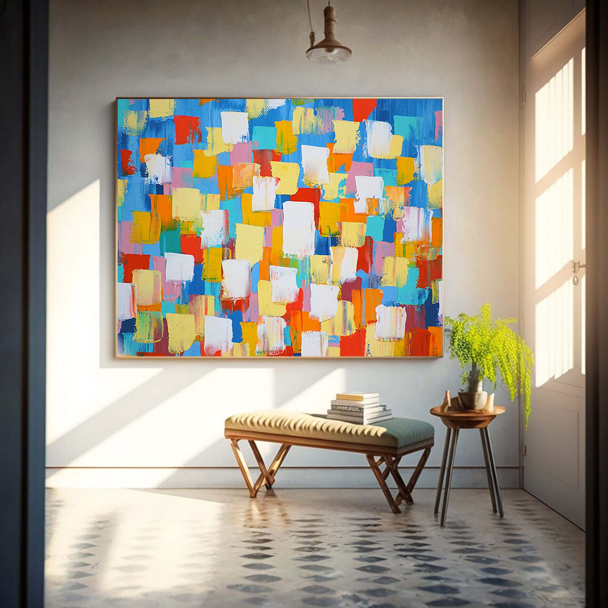 Wall Art Playful Energetic Artistic Abstract