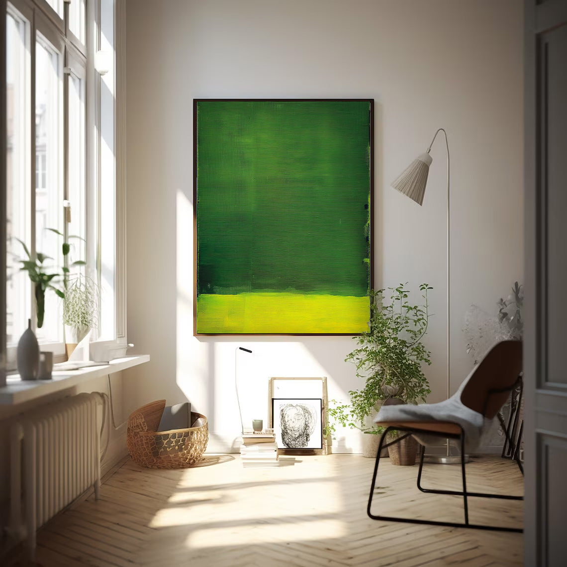 Wall Art Minimalist Nature Tranquil Zen Block
