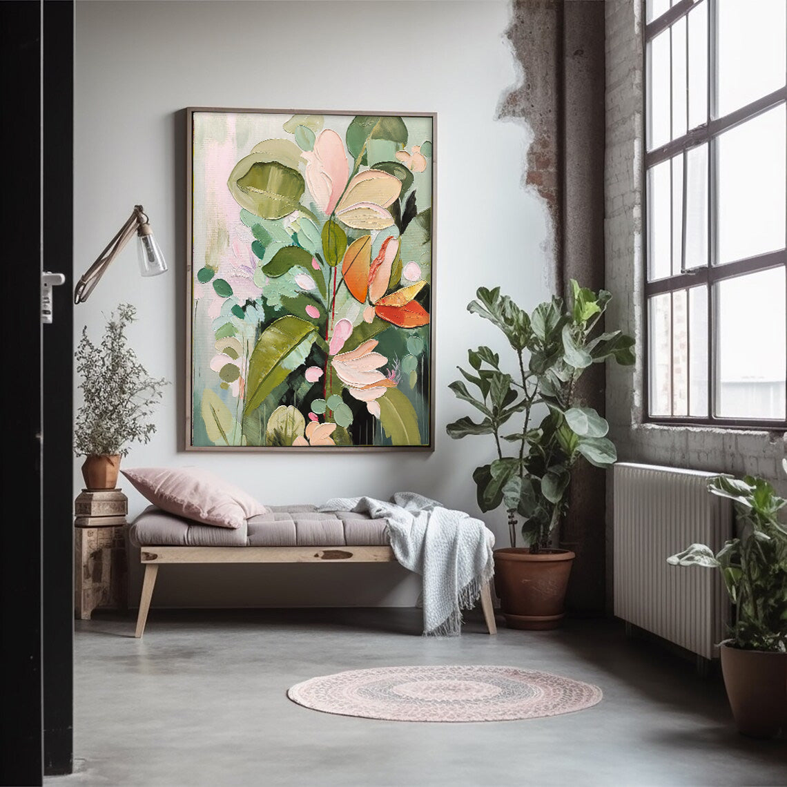Flower Canvas Art FL186 - Neutralighting