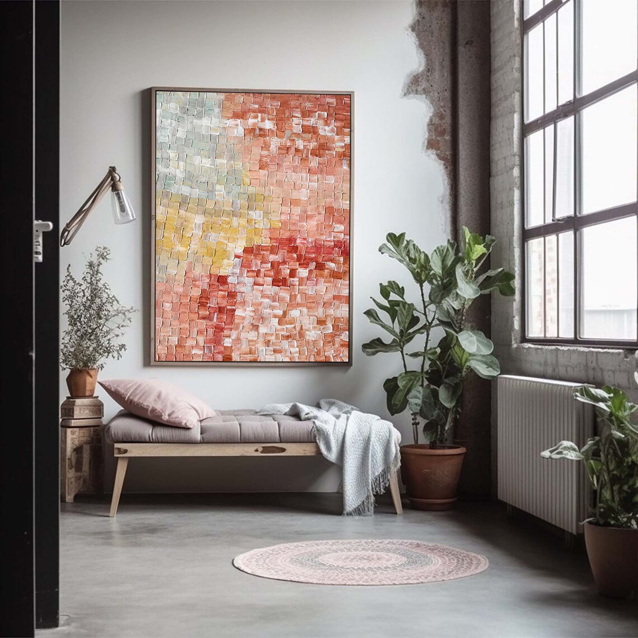 Abstract Canvas Art AB021 - Neutralighting