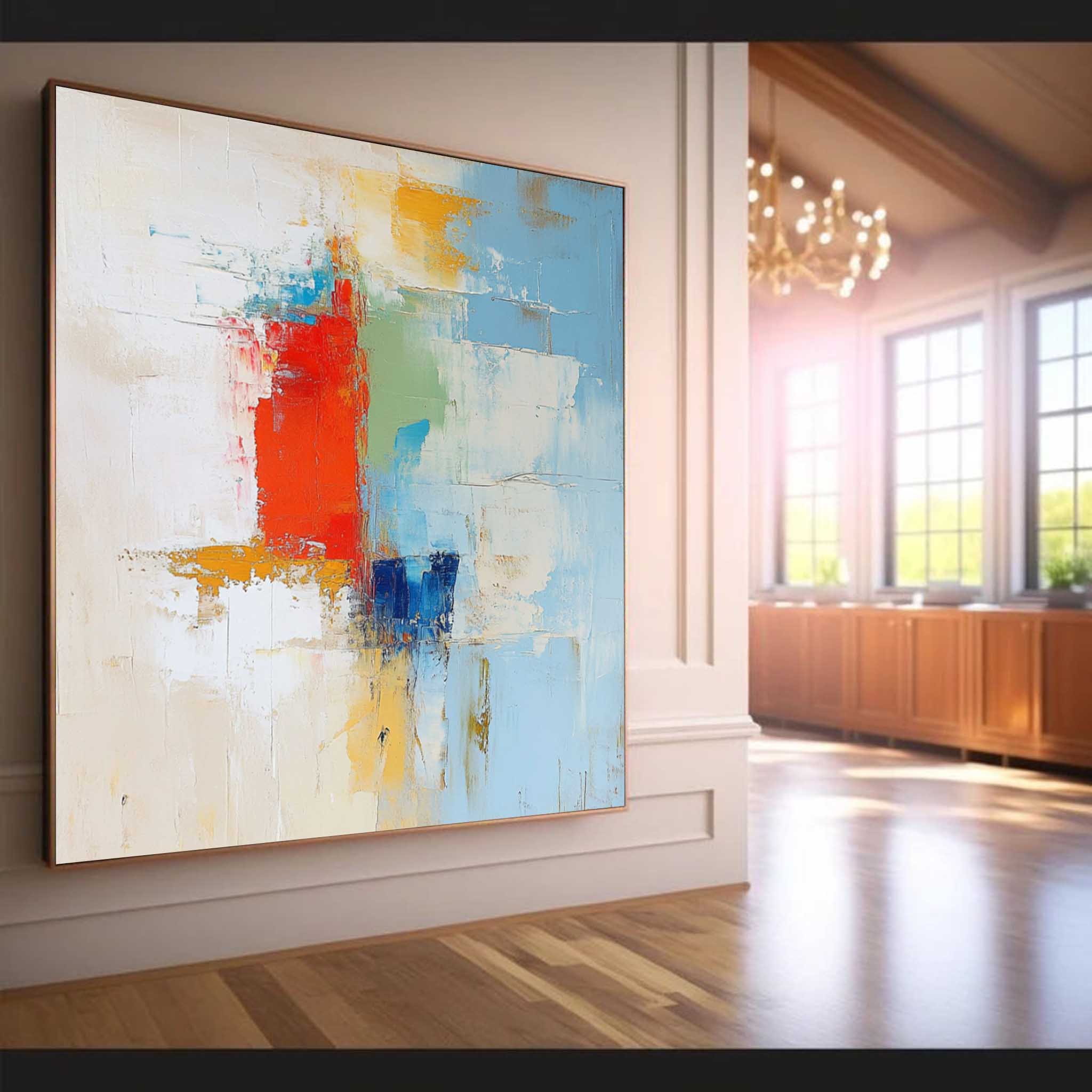 Abstract Canvas Art AB601 - Neutralighting