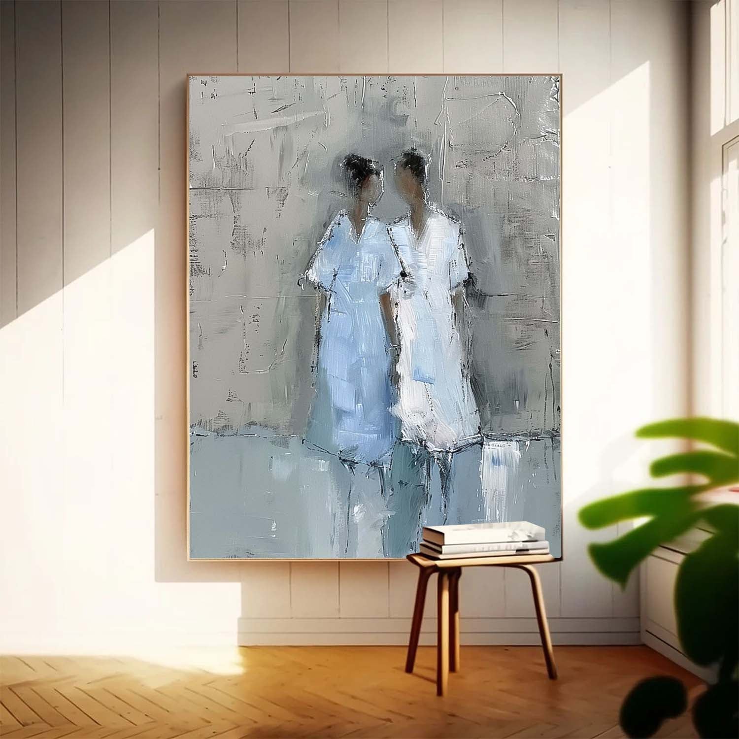 Wall Art People Post-Modern Soft Aesthetic