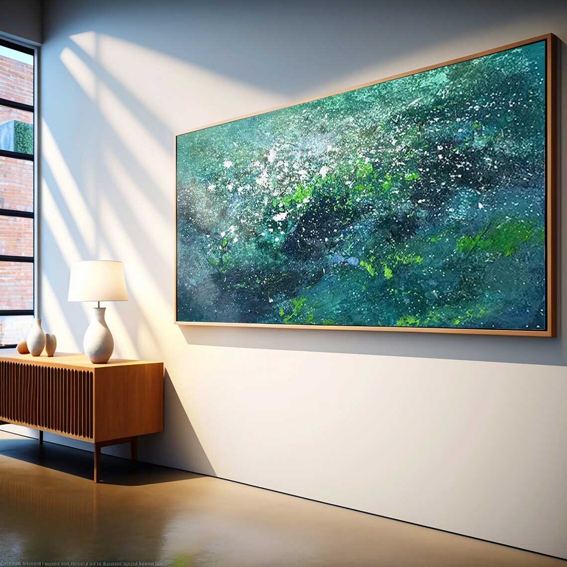 Abstract Canvas Art AB295 - Neutralighting