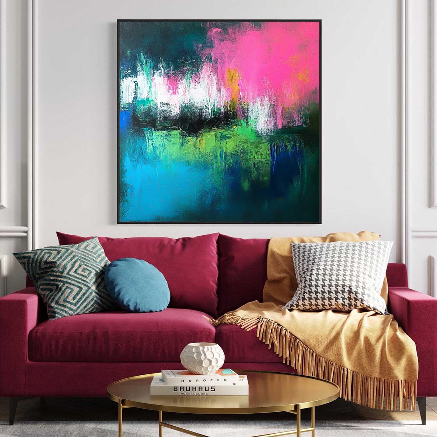 Wall Art Abstract Bohemian Mystical Lyrical