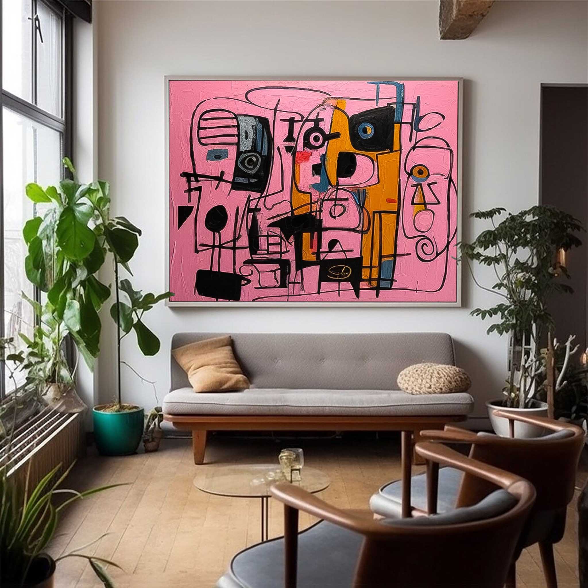 Wall Art Surrealist Abstract Whimsical Quirky