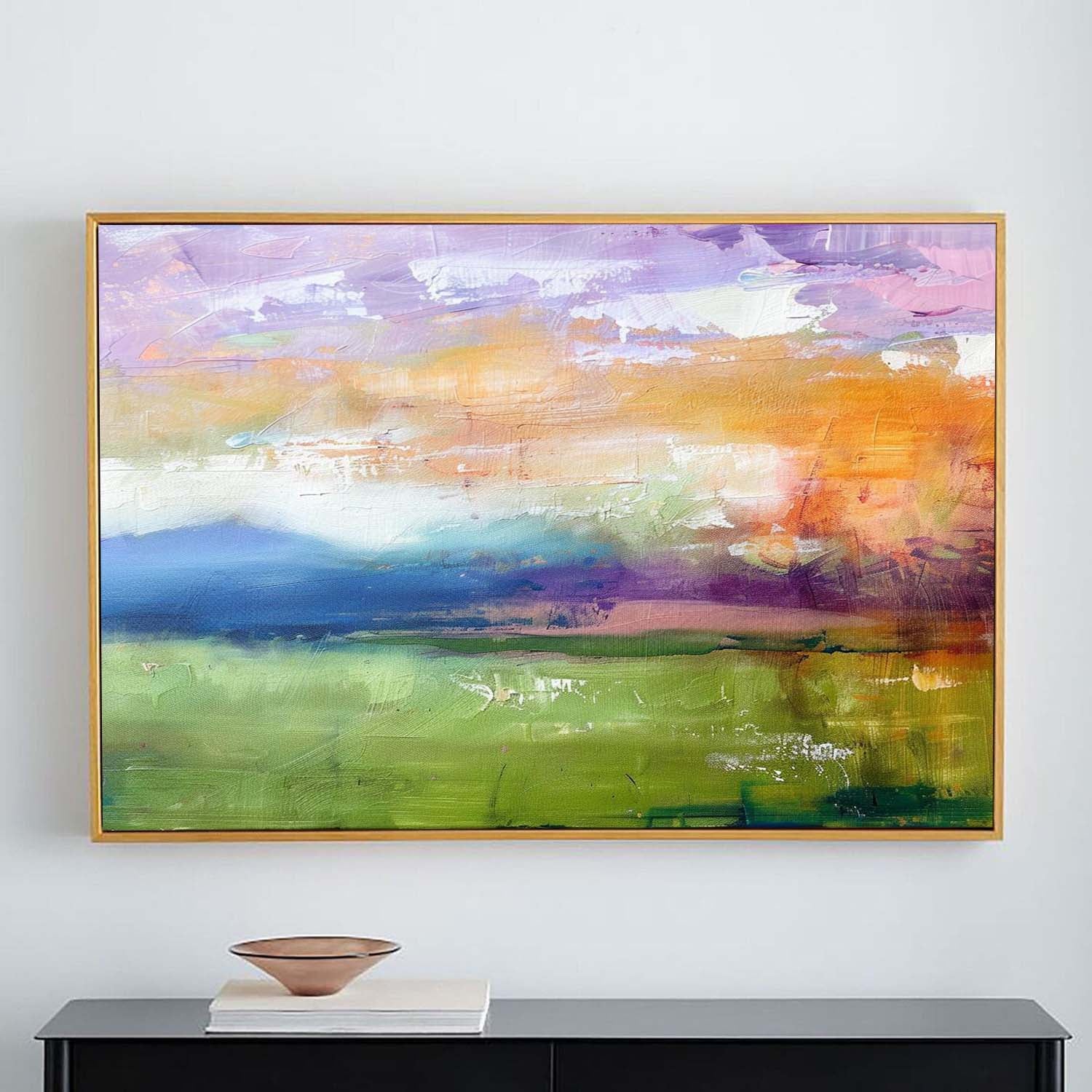 Wall Art Abstract Scandinavian Healing Natural Landscape