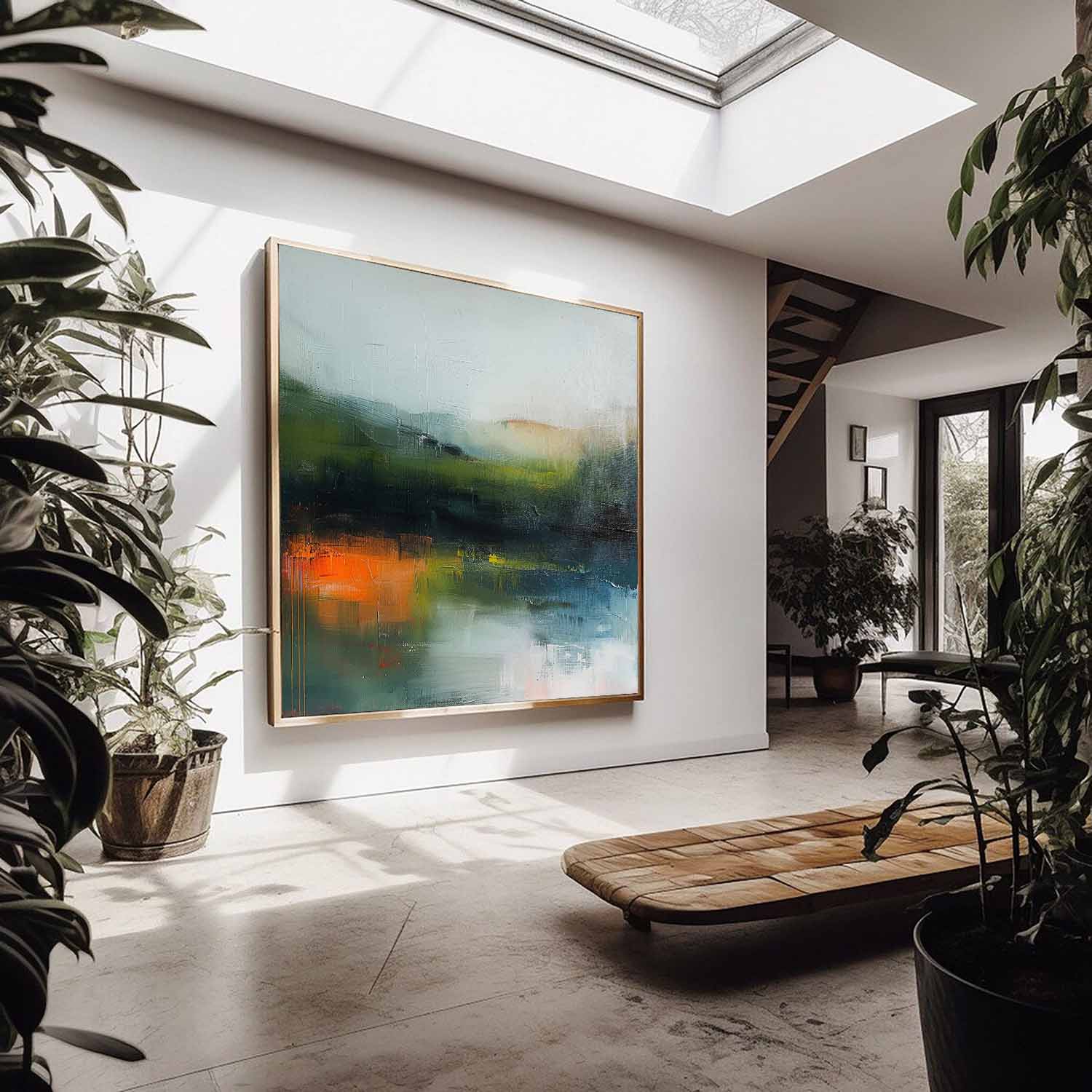 Wall Art Abstract Natural Impasto Landscape Modern