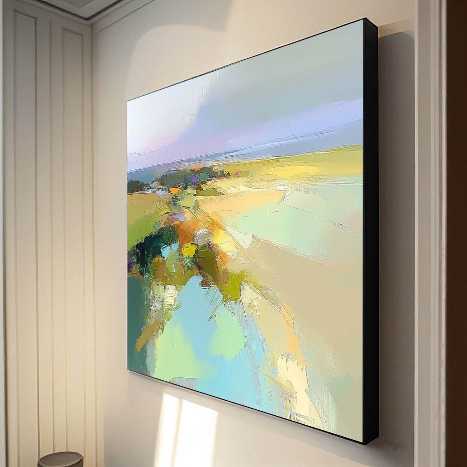 Wall Art Abstract Field Coastal Landscape