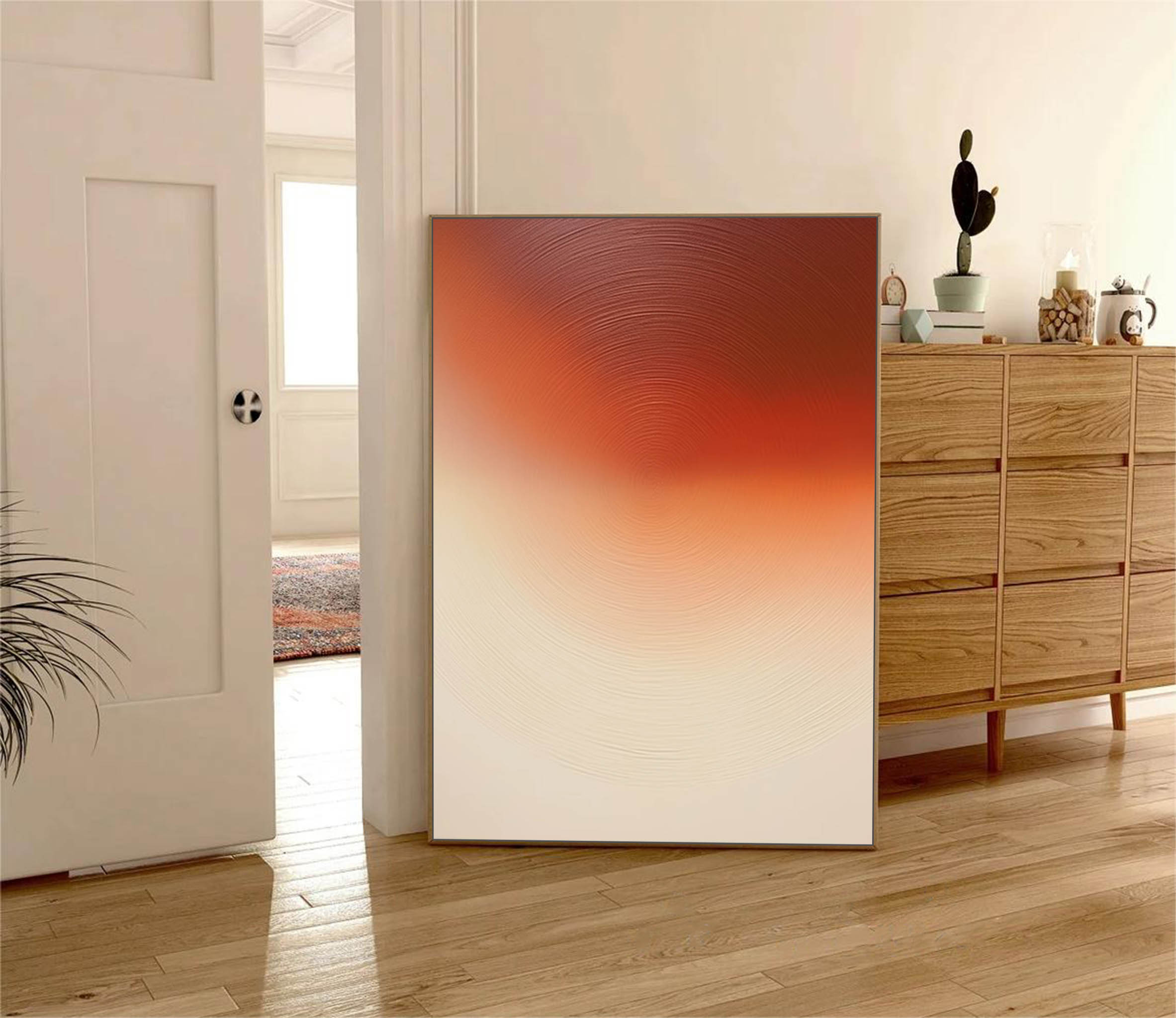 Wall Art Minimalist Geometric Neutral Modern