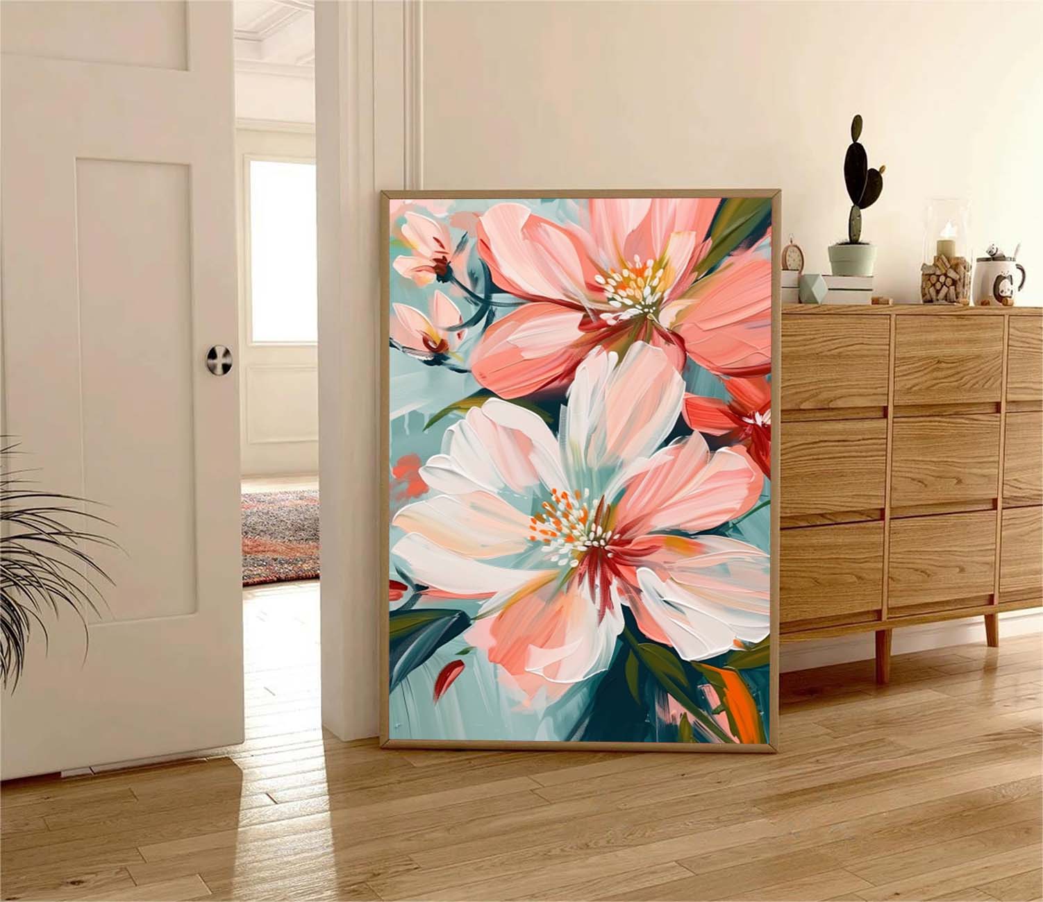 Flower Canvas Art FL209 - Neutralighting