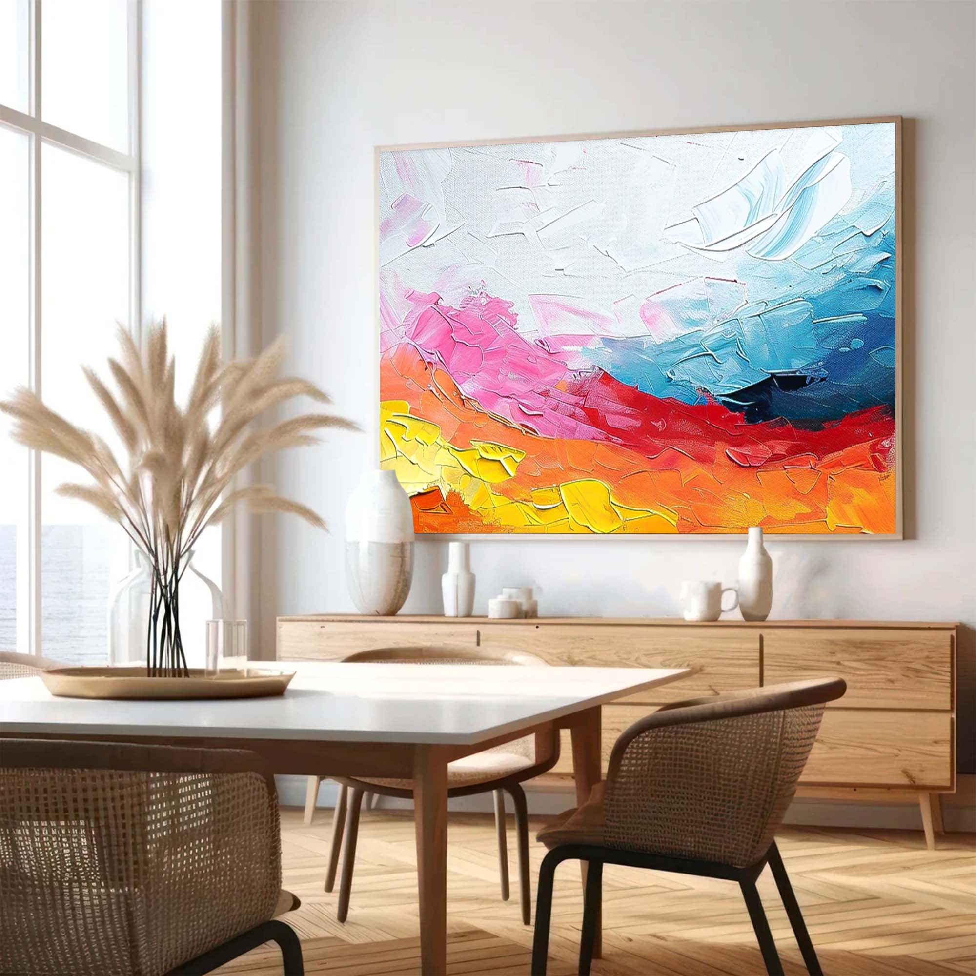 Wall Art Dynamic Abstract Energetic Lively